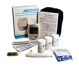 Easy Life Cholesterol Test Kit Monitor Meter starter pack Glu/Cho/HB