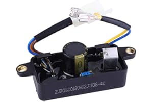 FTVOGUE 250V 220UF Generador AVR universal Regulador de voltaje automático Generador sin escobillas Repuestos Regulador de excitación Placa de regulación de presión para generador 1-3KW