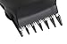 BaByliss for Men 7575U Smooth Glide Cordless Hair Clipper 4x Cutting Comb Attachments with Storage Pouch