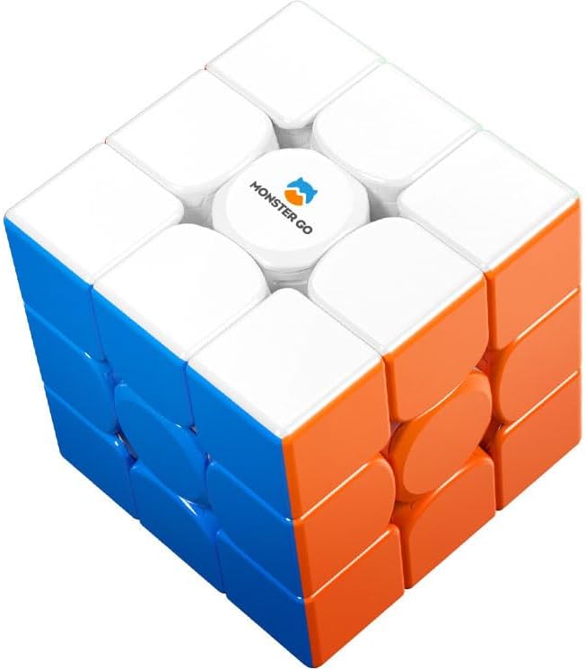 coverzone Monster Go Manyetik 3x3 Rubik Küp Zeka Küpü MG 356 EDU Klasik 48 Mıknatıslı Türkiye Resmi Satıcısı (GAN Üretimidir)