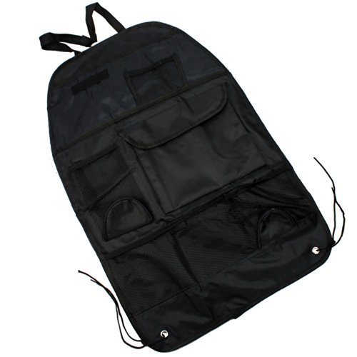 Chic Black Multi-Pocket Car Back Rear Seat Organizer Holder Travel Storage Bag