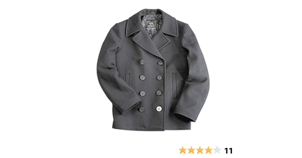 alpha industries pea coat