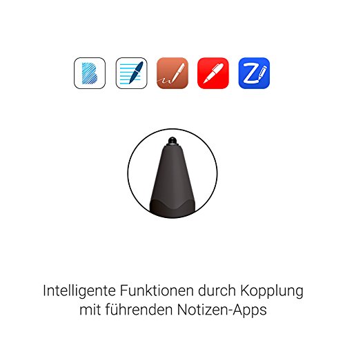 Wacom Bamboo Fineline Smart Stylus (3. Generation) in Weiß / Aktiver Touch Pen für Apple iOS Touchscreen-Eingabegeräte wie iPhone oder iPad - 4