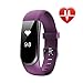 Produktbild Fitness Armband Lintelek fitness tacker HR Bracelet Smartwatch Schrittzähler Herzfrequenzmessung Pulsmesser Wasserdicht Smart Uhr Armbanduhr Aktivitätstracker Schlaftracker