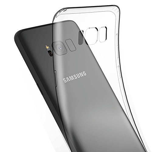 Samsung Galaxy S8 Hülle,Yica [Liquid Crystal] Galaxy s8 Hülle Tasche Schutzhülle Case Cover Transparent Klare Weiche TPU Silikon Gel Schutzhülle Bumper Löschen Back für Samsung Galaxy S8 - 2