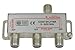 Produktbild Dencon 3 Wege Verteiler für SAT- und Kabel systems.1 3 Ein- und Ausgänge