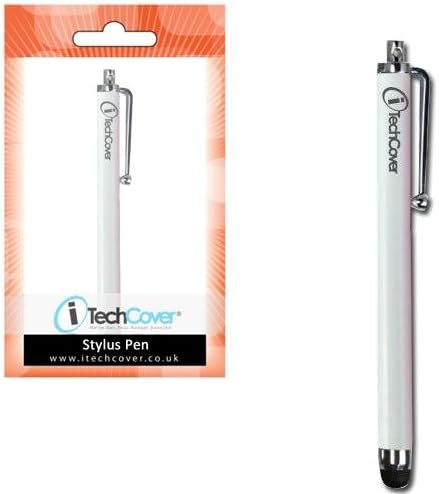 iTechCover® Samsung Galaxy Mega 6.3 I9200 White Touch Screen Stylus Pen