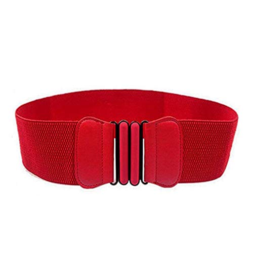 Preisvergleich Produktbild Damen Taillengürtel, 7,5 cm breit, Rot