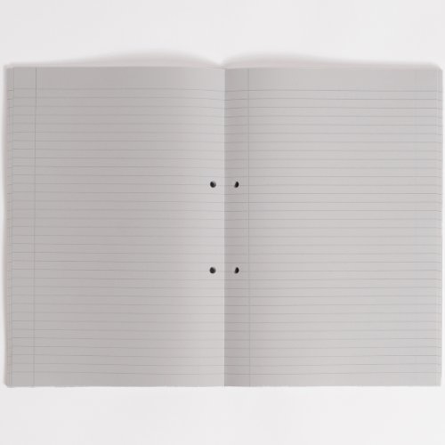 Rhino - Libreta de recambio  A4  160 hojas  320 p  ginas  8 mm a rayas  con m  rgenes 