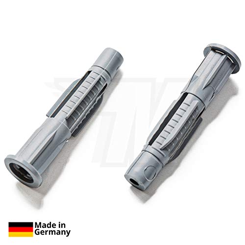 50 tacos universales para materiales de construcción completa, tela hueca en rojo/gris con cuello, Gris