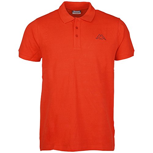 Kappa Samul - Polo para Hombre, Hombre, SAMUL, 540 Scarlet, Small