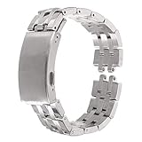 ROUHO 19Mm Ersatz-Edelstahl-Uhrenband Mit Schraubenzieher Für Tissot Prc200 T17 T461 T014 T41