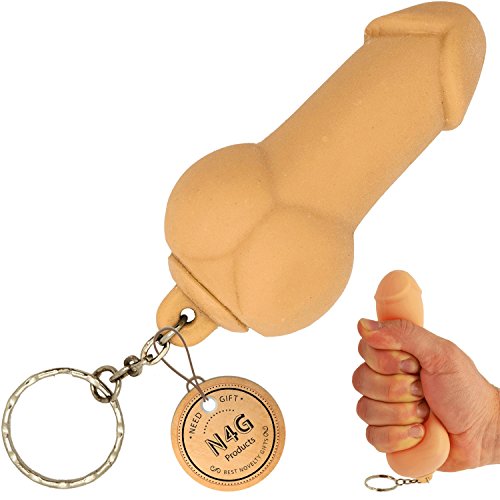 Penis Keyring Stress Ball / Willy Keychain Key Ring / Christmas Gift