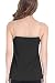 Intimate Portal Women Gaia Nursing Cami Tank Breastfeeding Tops 2-Pk Black Red Large