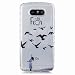 Produktbild Ougger LG G5 / H850 Hülle Schale, Anti-Scratch Klar Crystal Langlebig Slim Weich TPU Gummi Silikon Flexibel Schutz Haut Schutzhülle Bumper Tasche (Muster 11)