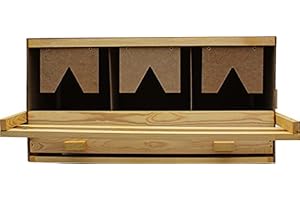 HEMEL Legenest, Abrollnest, Hühnernest,groß mit Einlegematten 3 Legebuchten (Unterteil)