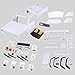 Produktbild Bellaluee 1/10 RC Auto Modell Karosserie Shell, 12,3 Zoll / 313mm Radstand Pickup Karosserie Shell DIY Kit AccessoryRC Rock Crawler Modell, für Cherokee Body Shell
