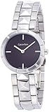 Calvin Klein Damen Analog Quarz Uhr mit Edelstahl Armband K5T33141