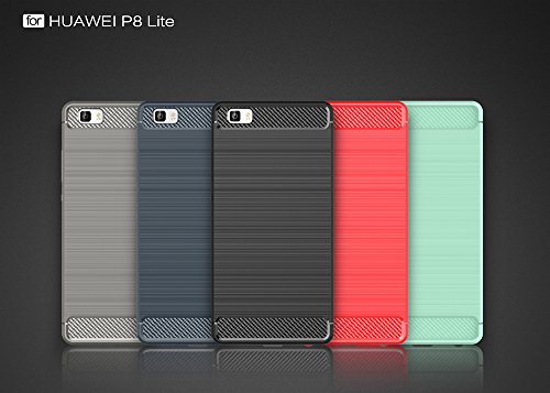 DBIT Huawei P8 Lite 2016 Funda La C scara Protectora Compacta de Textura de Fibra de Carbono de Anti-choques de Silicona Muy Suave TPU Case para Huawei P8 Lite 2016 Verde reviews DBIT Huawei P8 Lite 2016 Funda La C scara Protectora Compacta de Textura de Fibra de Carbono de Anti-choques de Silicona Muy Suave TPU Case para Huawei P8 Lite 2016 Verde