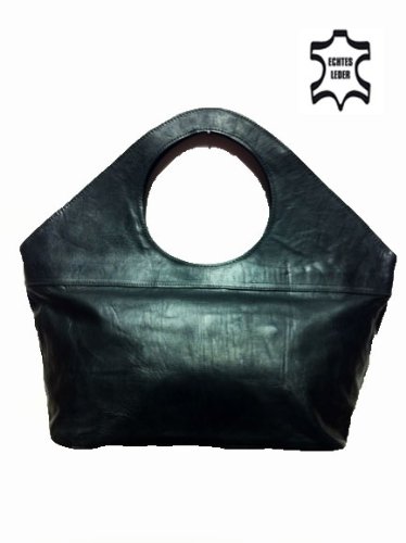 Preisvergleich Produktbild Orientalische Ledertasche Schopper Loubna - Schwarz