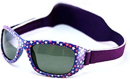 Mola Mola Polarized Baby Sunglasses with strap infant toddler Purple 1-3 years
