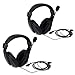 Produktbild Retevis R-114 Headset VOX Kopfhörer mit 2 Pin für Walkie Talkies RETEVIS RT21 RT22 RT24 KENWOOD BAOFENG WOUXUN PUXING Funkgerät (2 Stk., Schwarz)