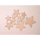 Holzsterne/ Rohlinge/ Set zum bemalen.