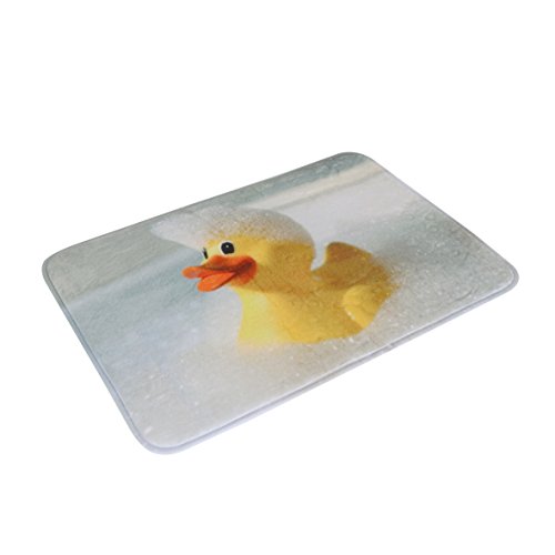 Preisvergleich Produktbild axentia 122477 Badezimmermatte Quietscheente Circa 70 x 50 cm