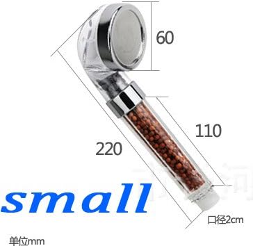 Shower Head, BaiDaiMoDeng Filtration Shower Spray Ionic Filter Handheld Showerhead 200% High Pressure 30% Water Saving for Dry Skin &amp; Hair