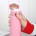 Produktbild Niiouyt Tragbarer Edelstahl-Saugnapf 350 ml Thermosflasche Wasserflasche Isolierflaschen Isolierbecher Reisebecher Thermosbecher