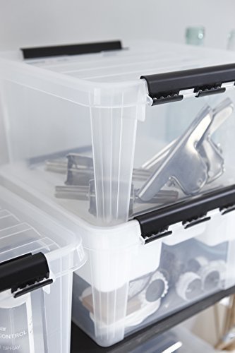 6 x HAMMARPLAST SmartStore Classic 16 Box – 25 Liter – 400 x 300 x 320mm – transparent - 3