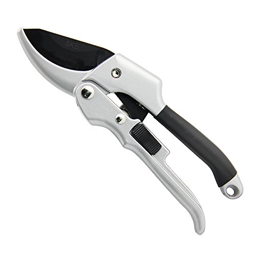 Preisvergleich Produktbild Zilong Gartenschere, Bypass-Gartenschere, Baumschere,Astschere, Amboss-Gartenschere aus SK5 Stahl für frische Äste, Zweige und Obstbau