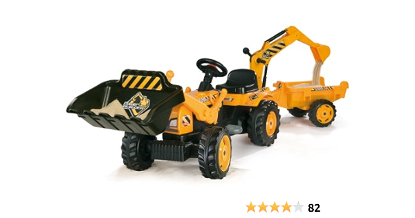 smoby ride on tractor