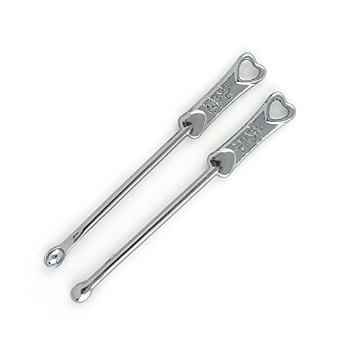 09 Earpick Metal Ear Wax Remover Cleaner - Buy 1 Get 1 FREE! (Silver)