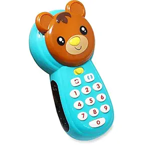 BOTIST Cartoon Musical Mobile Phone for Kids, Mobile with Light & Sound Toys for Babies | Educational Toys