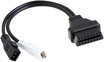 2016 For Audi Skoda VW VAG 2x2 KKL 2x2 to 16 Pin OBDII OBD2 Diagnostic Adaptor Cable