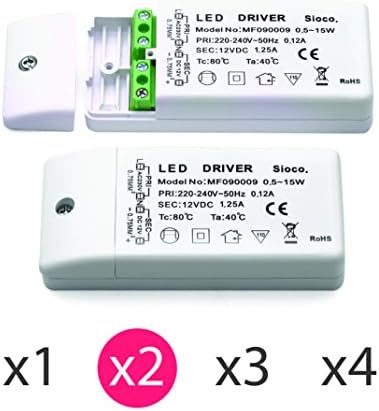 2x LED Trasformer