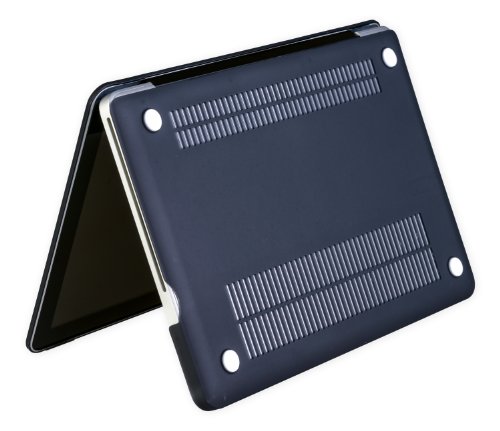 Gecko Macbook Pro 13″ Clip On Case – Schwarz – trendige Farben / perfekter Schutz in der Farbe schwarz / black geeignet für MacBook Pro 13,3″ (Typ A1278) - 2