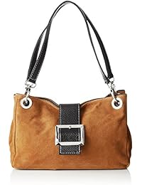 Chicca Borse 10027, Borsa a Mano Donna, 26.5x18x12 cm (W x H x L)