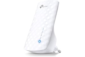 TP-Link Répéteur WiFi(RE190), WiFi Extender AC750 Mbps, Amplificateur Récepteur WiFi, WiFi Booster, jusqu'à 90㎡, Compatible avec toutes les Box Internet