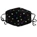 Produktbild Fashion Outdoor Mouth Mask with Design, Reusable Half Face Mask Anti-dust Mask, Rainbow Dog Paw Anti Dust Breathable Face Mouth Mask for Man Woman