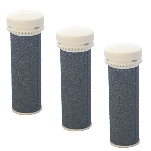 iVog Pedi-Luv 100 Extra Coarse Replacement Rollers - 3 Pack
