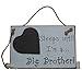 Sleeps Until Big Brother Countdown Chalkboard Baby Due Chalkboard