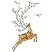 Price comparison product image Laicai Removable Self-adhesive PVC DIY Reindeer Wall Affixed Wall Sticker Living Room TV Background Bedroom Home Office Wall Glass Window Decoration