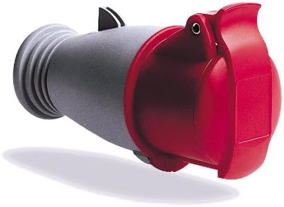MK Commando K9170 63A 3P+N+E 380-415V Connector (IP44) - Red