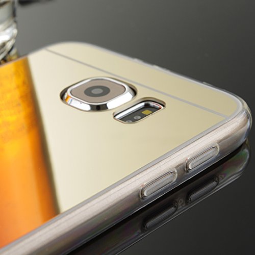DBIT Galaxy S6 Funda Gel Espejo TPU Silicona Ultra delgado Protecci n Funda Durable Estuche Carcasa Case para Samsung Galaxy S6 Rose Oro reviews DBIT Galaxy S6 Funda Gel Espejo TPU Silicona Ultra delgado Protecci n Funda Durable Estuche Carcasa Case para Samsung Galaxy S6 Rose Oro