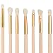 JACKY 12Pcs Cosmetic Eyebrow Eyeshadow Brush Makeup Brush Sets Kits Tools