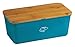 Produktbild Kesper 18094 Brotbox Melamin/Bambus, Maße: 34 x 18 x 13 cm, blau