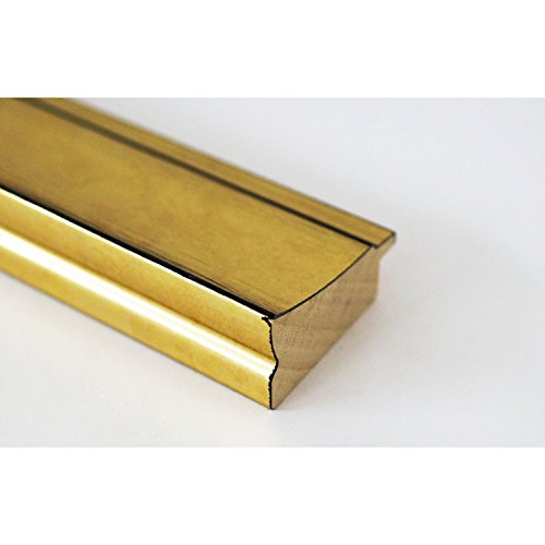 Spiegel Wandspiegel Badspiegel – Dortmund 4,2 – Gold – 200 Größen zur Auswahl – handgefertigt – DIN A3 (29,7 x 42,0 cm) – FM – Modern, Shabby, Vintage - 6