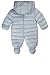 Kanz Unisex Baby Schneeanzug m. Kapuze 0003531 Hooded Long Sleeve Snowsuit, Blue (skyway Blue 3018), 12-18 Months (Manufacturer size: 86)